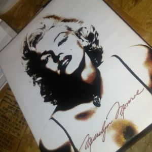 Marilyn On Canvas